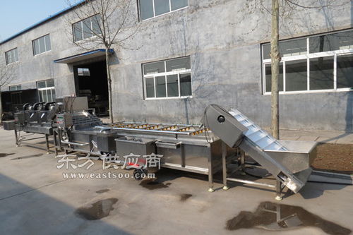 諸城市利特食品機械 清洗風(fēng)干流水線廠家 濱州清洗風(fēng)干流水線圖片