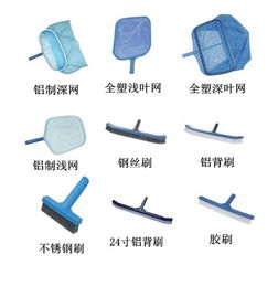 完善泳池清潔配套 高效清潔刷與清潔網(wǎng)的專業(yè)選擇